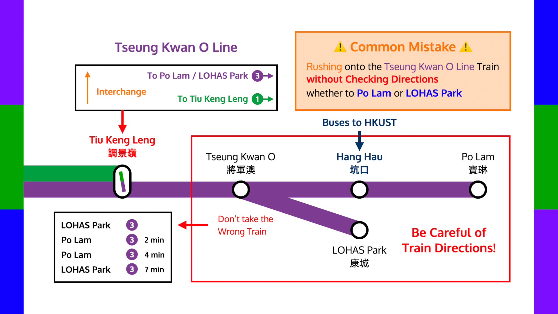 Common Mistake: Rushing into Train Without Checking Directions