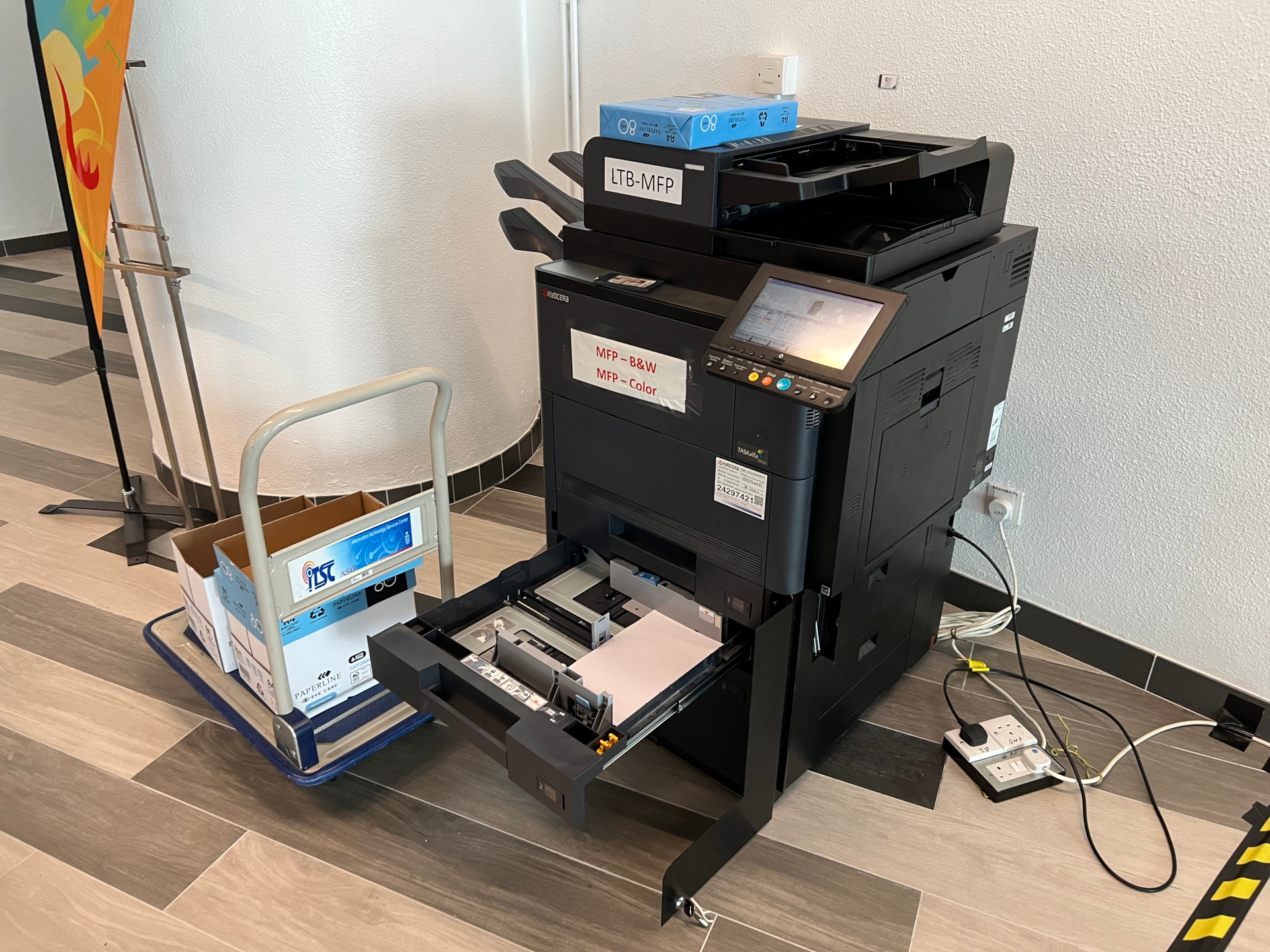 Adding Papers to Printers (LTB)